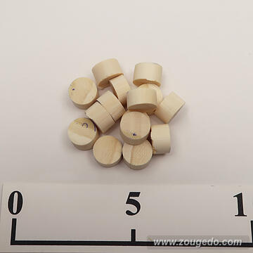 【象牙材料】ボタン型特厚12皮付き・20g