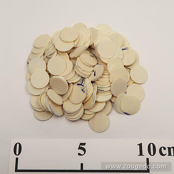 【象牙材料】ボタン型薄15・60g