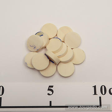 【象牙材料】ボタン型厚17・20g