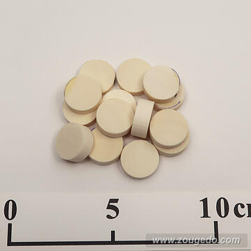 【象牙材料】ボタン型特厚18・40g