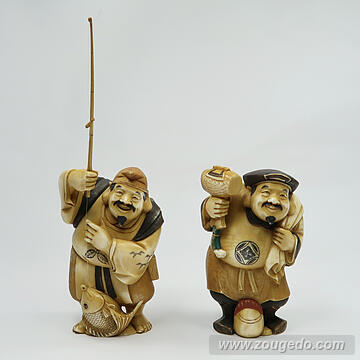 【本象牙】恵比寿・大黒セット