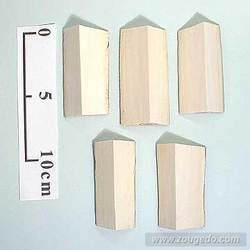 【象牙材料】三角柱12（1本）