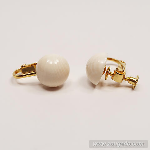 【本象牙】イヤリング2