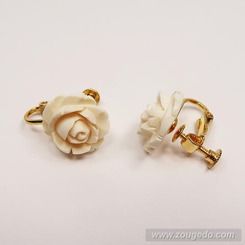 【本象牙】イヤリング8