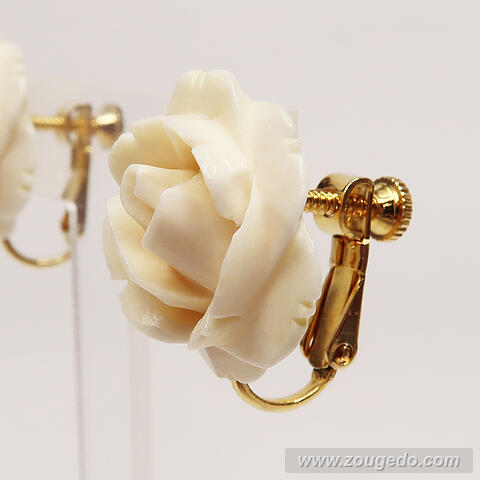 【本象牙】イヤリング9