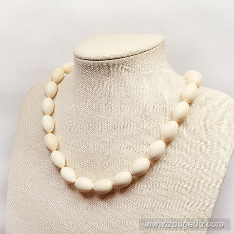 【本象牙ネックレス】パメラ