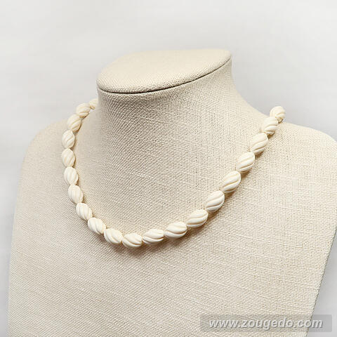 【本象牙ネックレス】メアリー