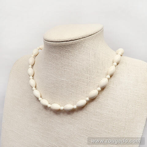 【本象牙ネックレス】カトリーヌ