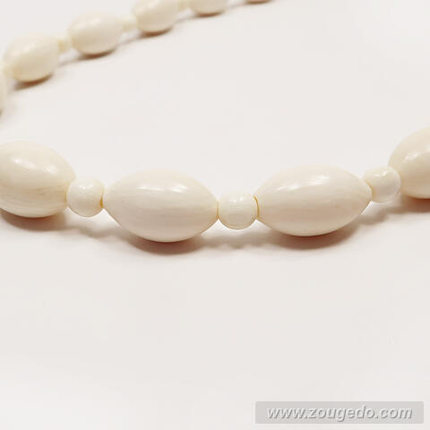 【本象牙ネックレス】カトリーヌ