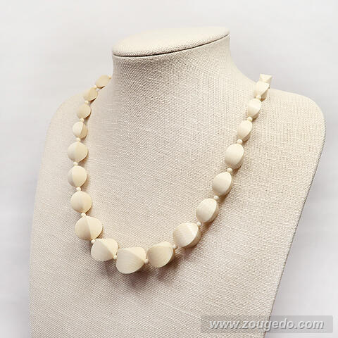 【本象牙ネックレス】セリーヌ