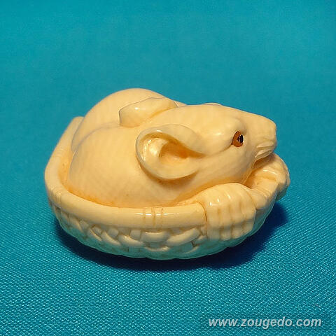 【本象牙】根付9