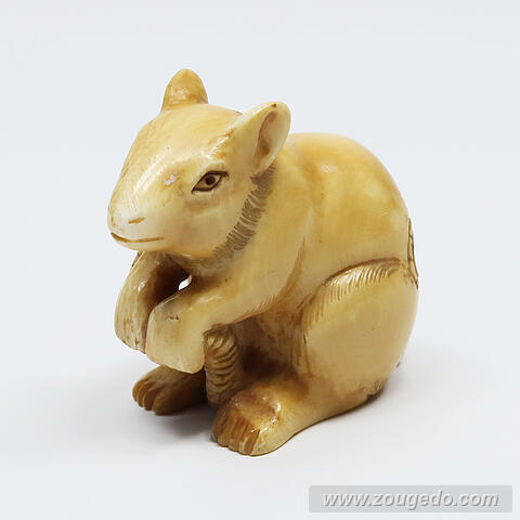 【本象牙】根付動物2