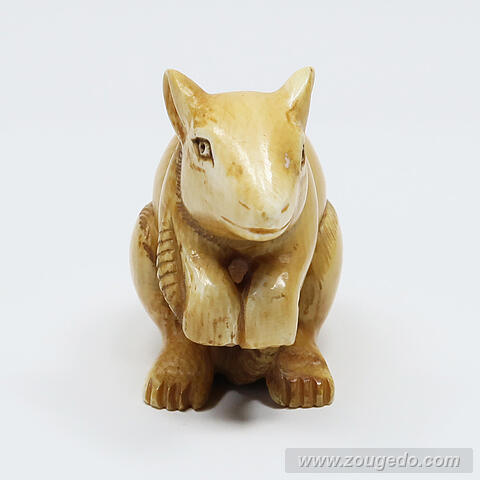 【本象牙】根付動物2