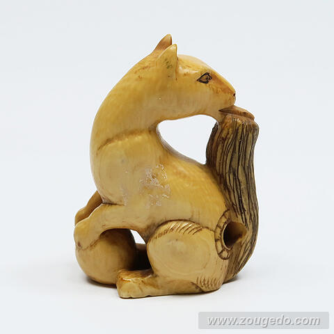 【本象牙】根付動物7