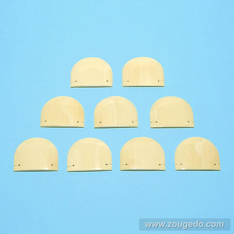 【本象牙】数奇屋袋の留め具：爪コハゼ（0.9寸・皮付き）