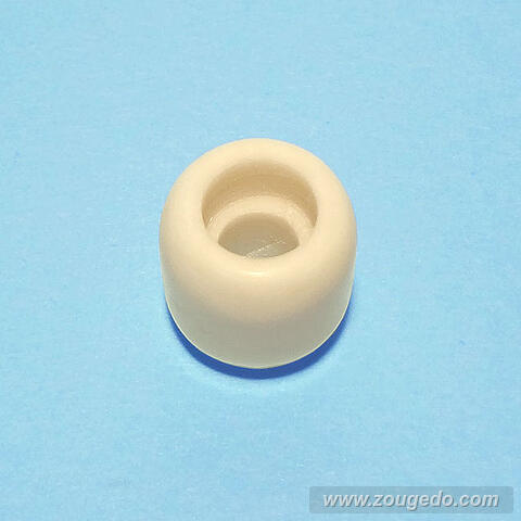 【本象牙】紐止め（小・タル型・段付き穴）