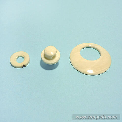 【本象牙】留め具：丸カン