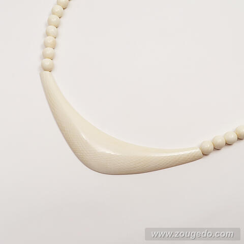 【本象牙ネックレス】ジェニファー