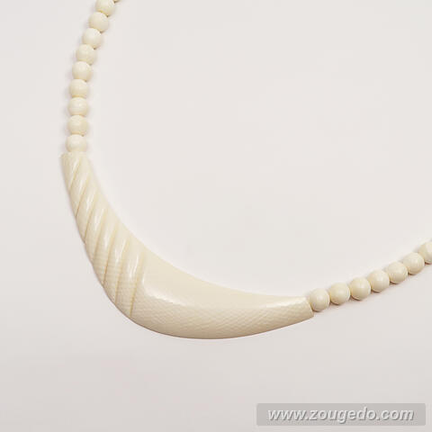 【本象牙ネックレス】マリリン