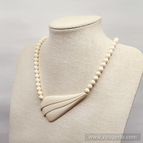 【本象牙ネックレス】アントワネット