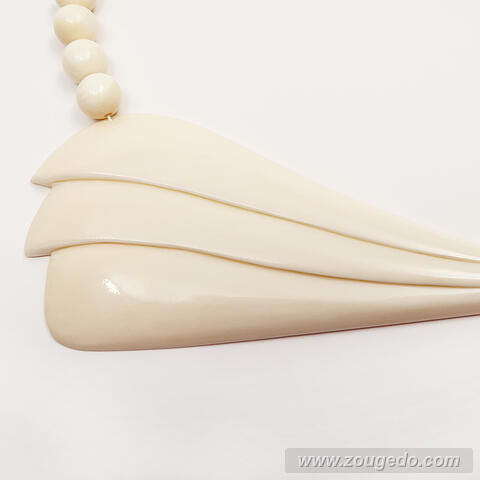【本象牙ネックレス】アントワネット