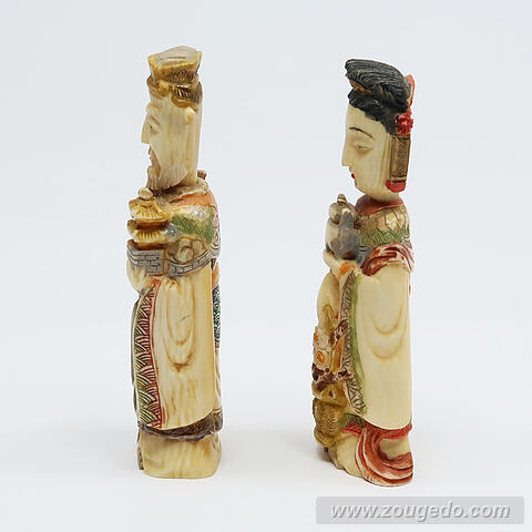 【本象牙】人物スナフ