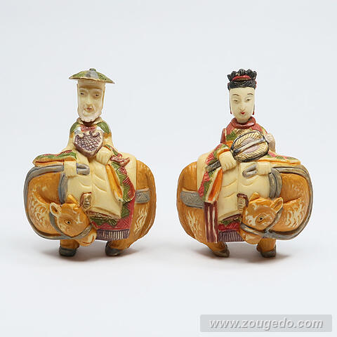 【本象牙】乗ったり（ラクダ）