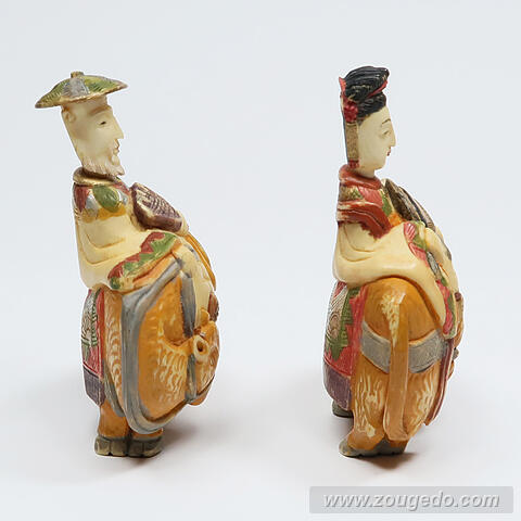 【本象牙】乗ったり（ラクダ）