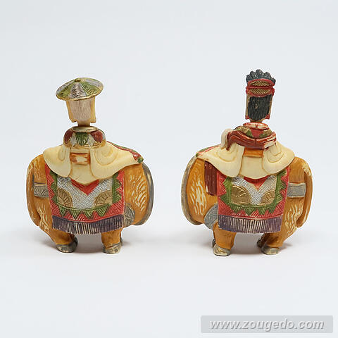 【本象牙】乗ったり（ラクダ）