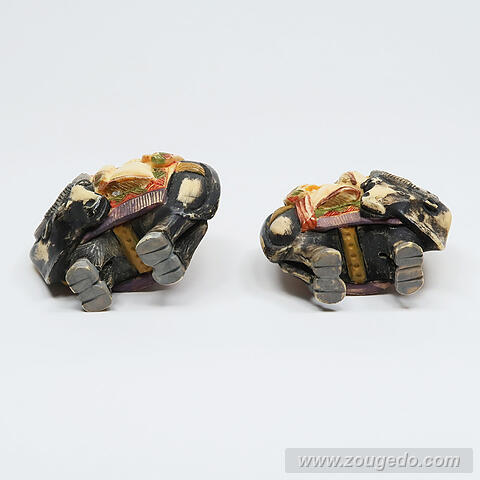 【本象牙】乗ったり（水牛）