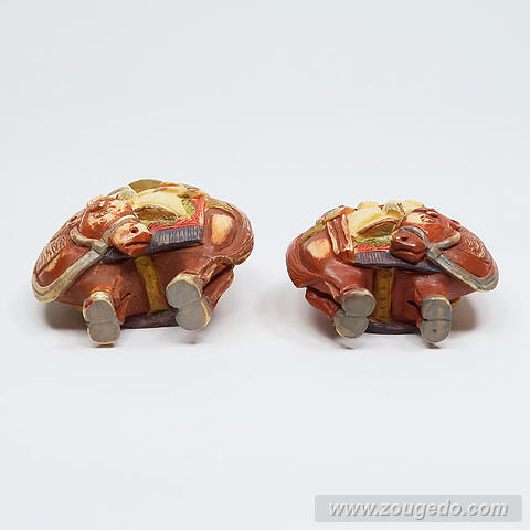 【本象牙】乗ったり（馬）