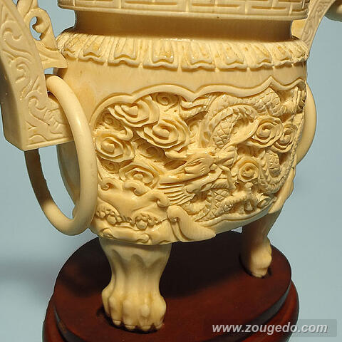 【本象牙】香炉571
