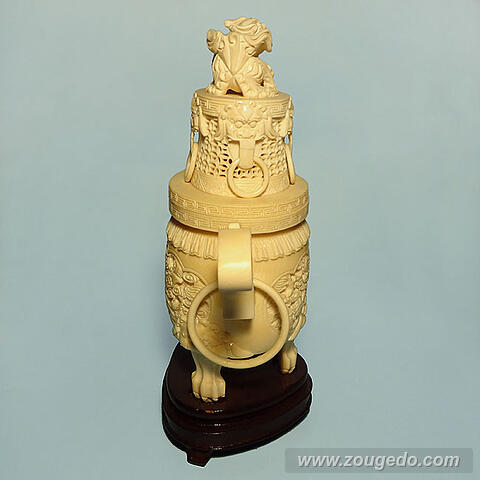 【本象牙】香炉573