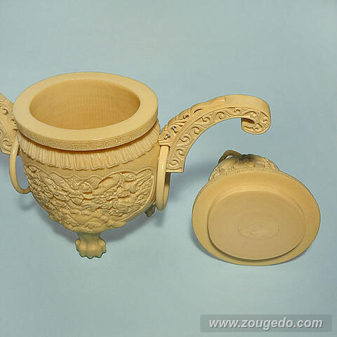 【本象牙】香炉573