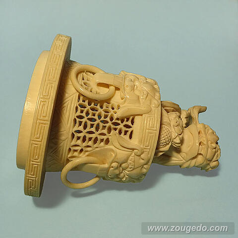 【本象牙】香炉573