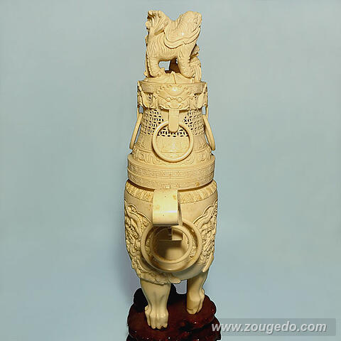 【本象牙】香炉575