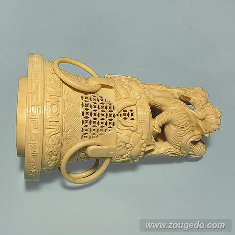 【本象牙】香炉575