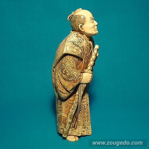 【本象牙】武士（香港製）