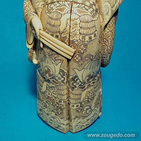 【本象牙】武士（香港製）