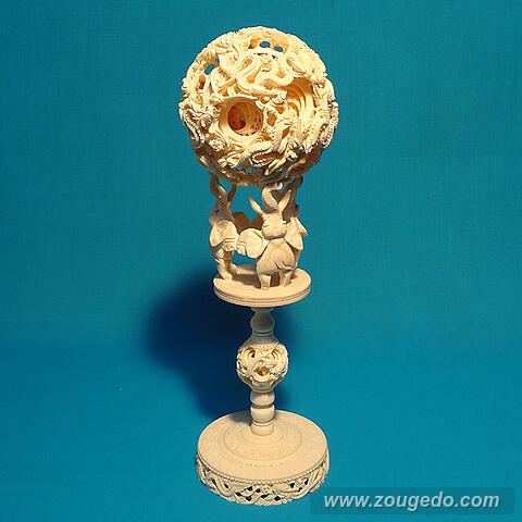 【本象牙】天球（大）