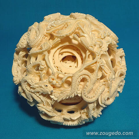 【本象牙】天球（大）