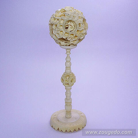 【本象牙】天球（小）