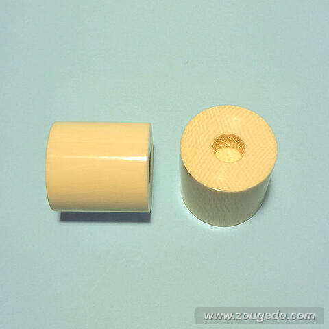 【本象牙】掛け軸の軸先（九分・一組）