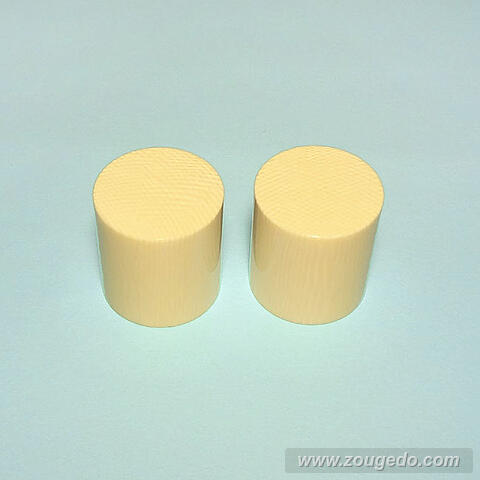 【本象牙】掛け軸の軸先（九分・一組）