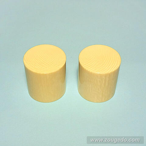 【本象牙】掛け軸の軸先（十分・一組）