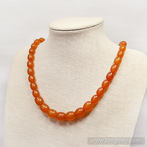 【琥珀ネックレス】オリビア