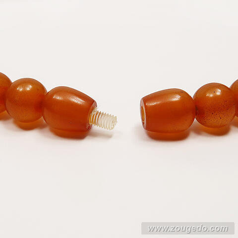 【琥珀ネックレス】レイチェル