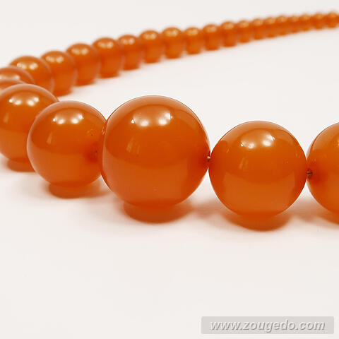 【琥珀ネックレス】イザベラ