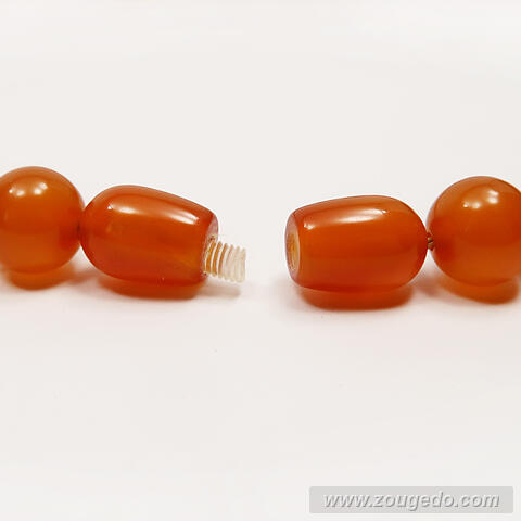 【琥珀ネックレス】イザベラ