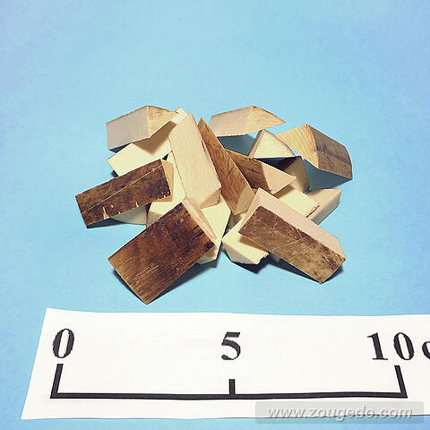 【象牙材料】断ち端三角8